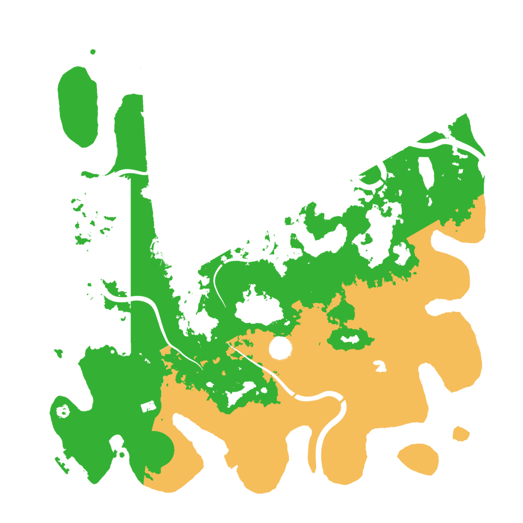 Biome Rust Map: Procedural Map, Size: 4000, Seed: 1024788336