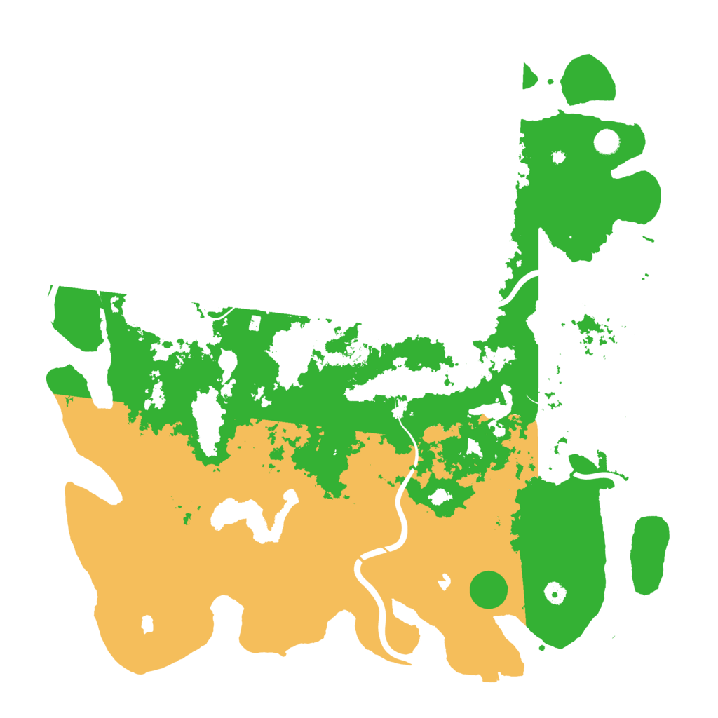 Biome Rust Map: Procedural Map, Size: 5000, Seed: 796301