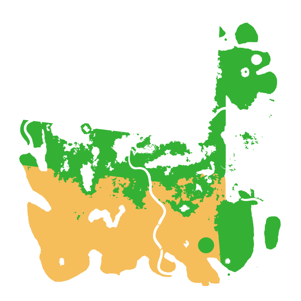 Biome Rust Map: Procedural Map, Size: 5000, Seed: 796301