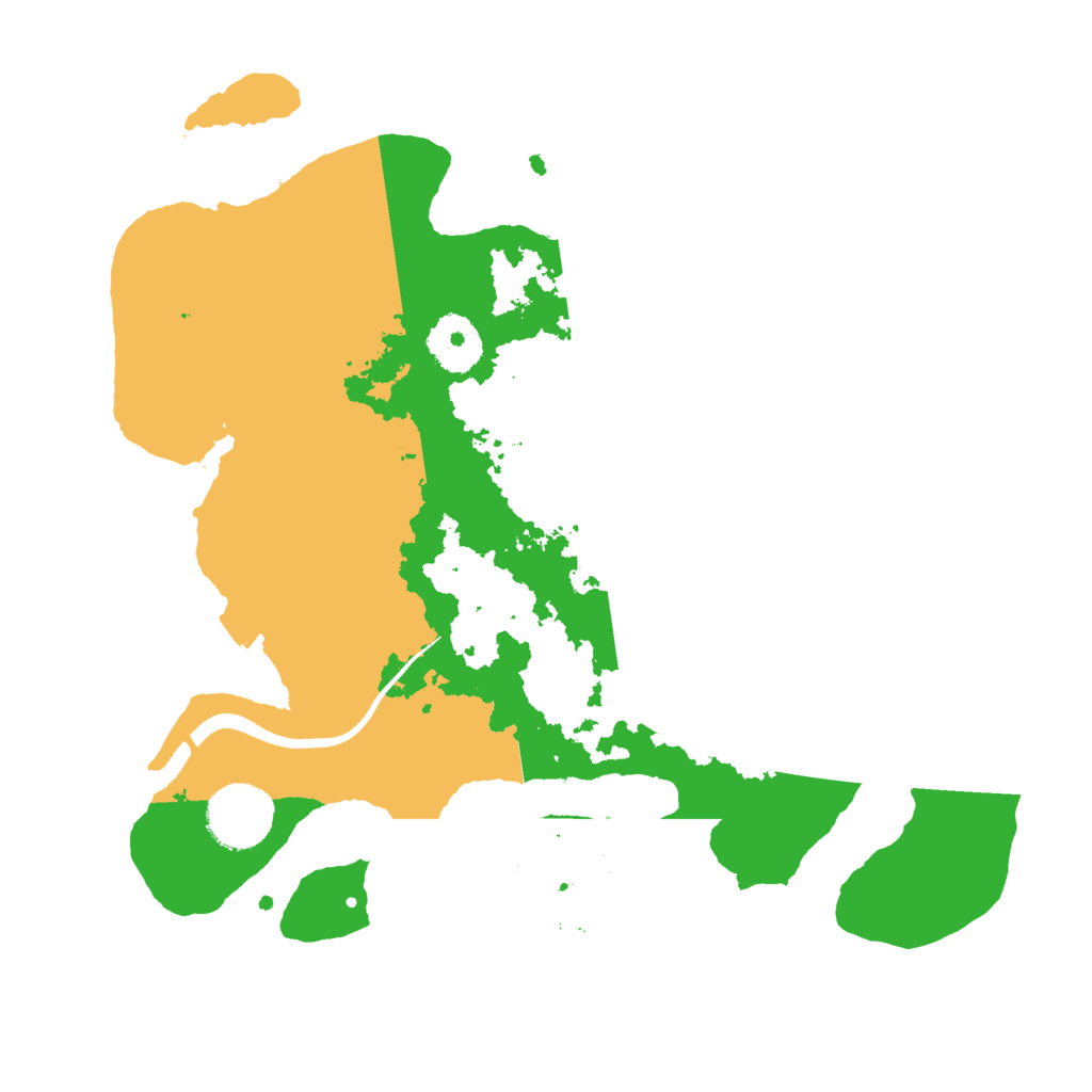 Biome Rust Map: Procedural Map, Size: 3000, Seed: 943779805