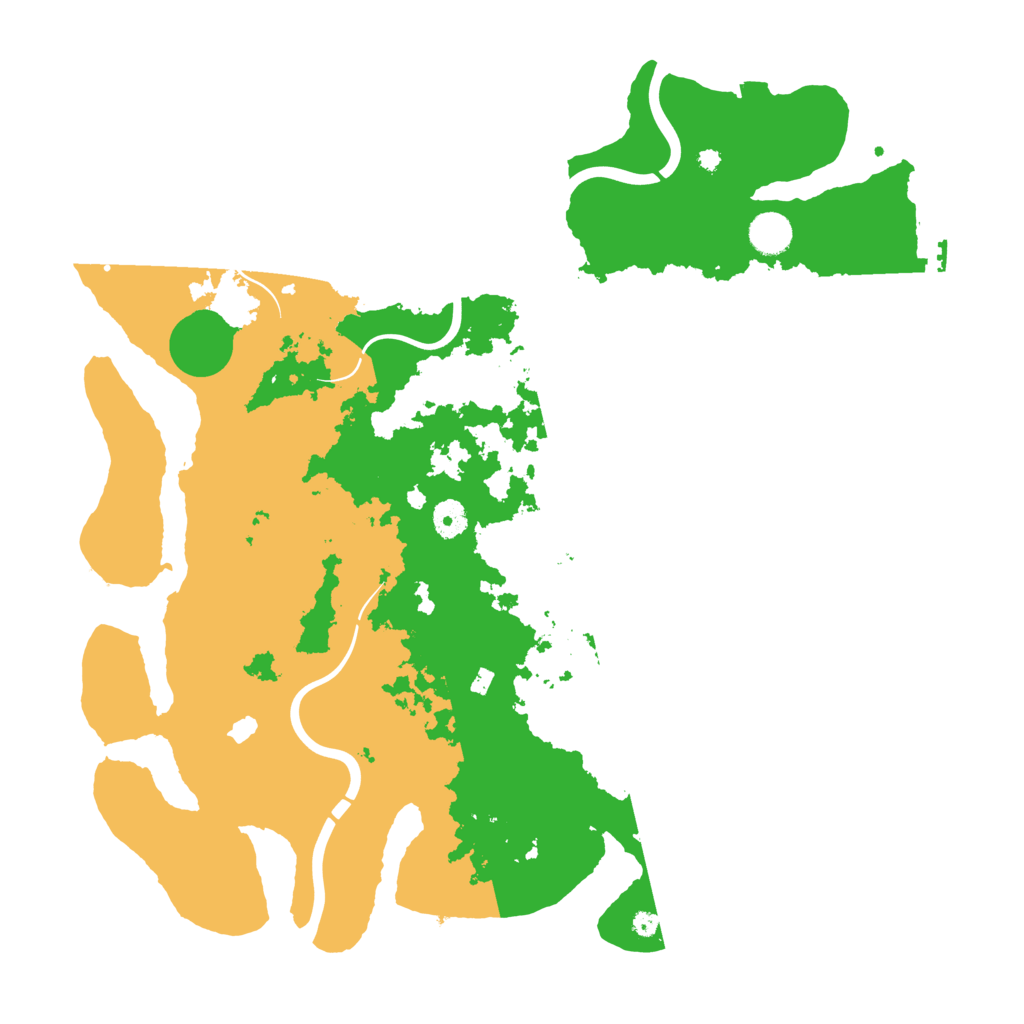 Biome Rust Map: Procedural Map, Size: 4250, Seed: 191797746
