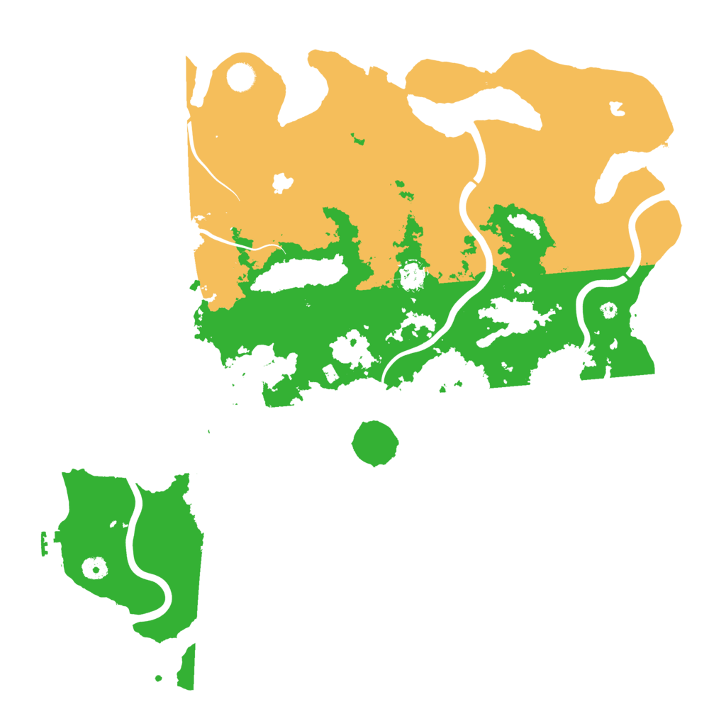 Biome Rust Map: Procedural Map, Size: 4500, Seed: 1328892988