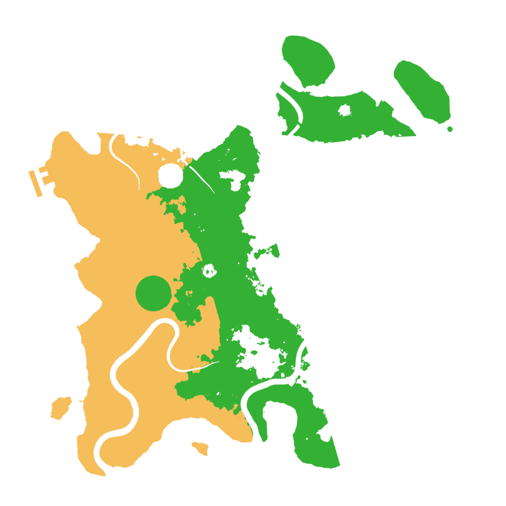 Biome Rust Map: Procedural Map, Size: 3750, Seed: 1159397891