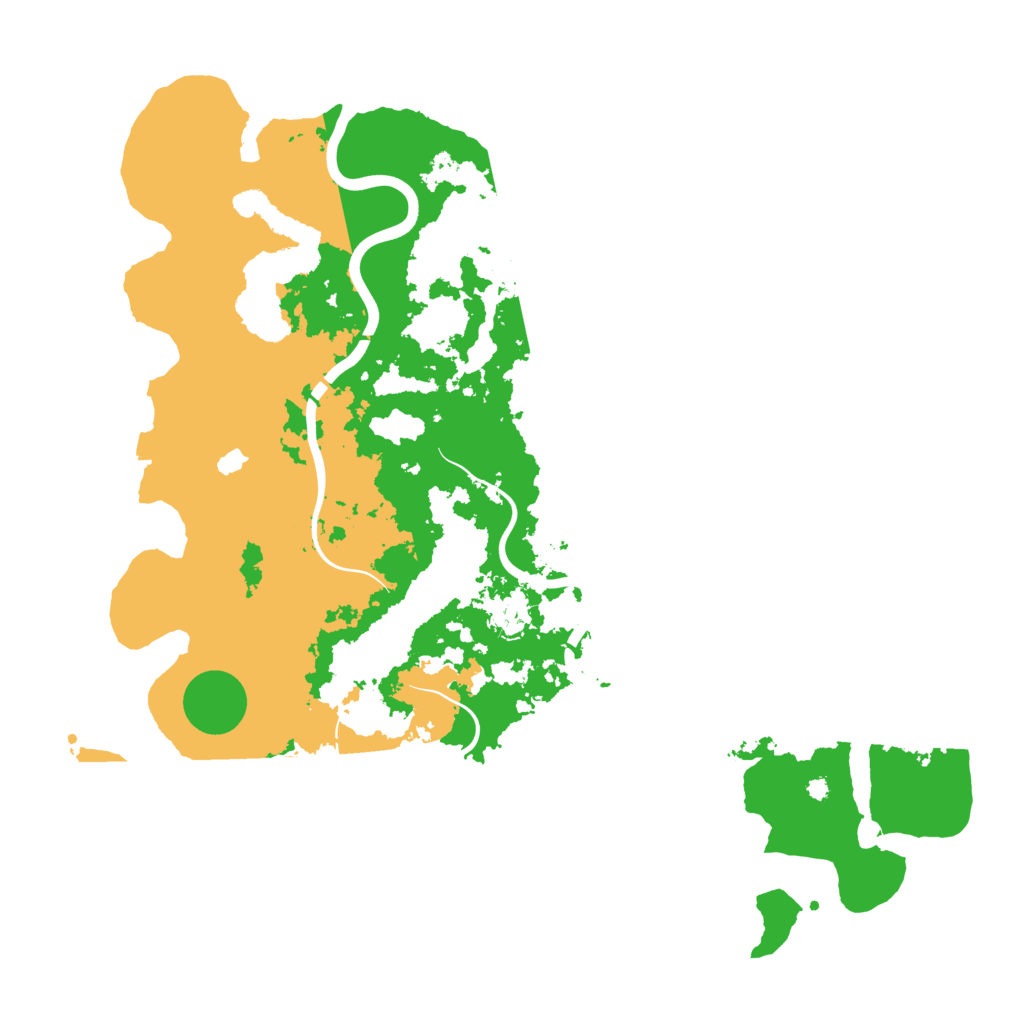Biome Rust Map: Procedural Map, Size: 4250, Seed: 889073701