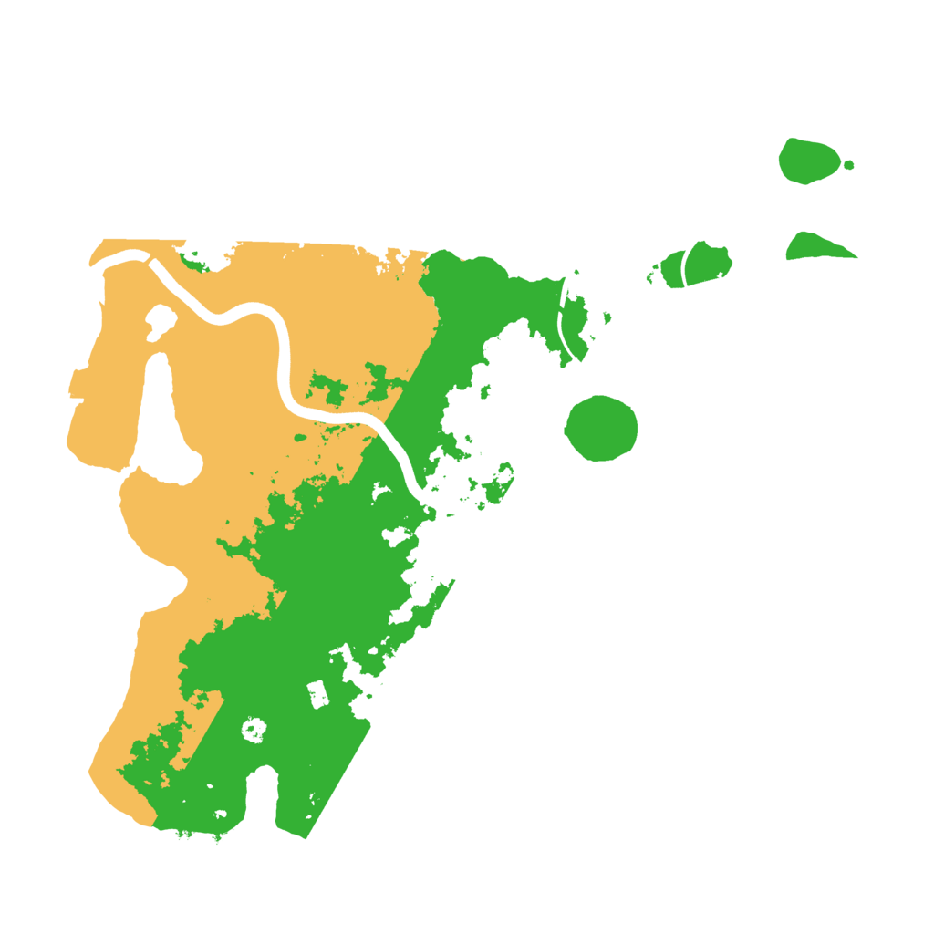 Biome Rust Map: Procedural Map, Size: 3800, Seed: 2020