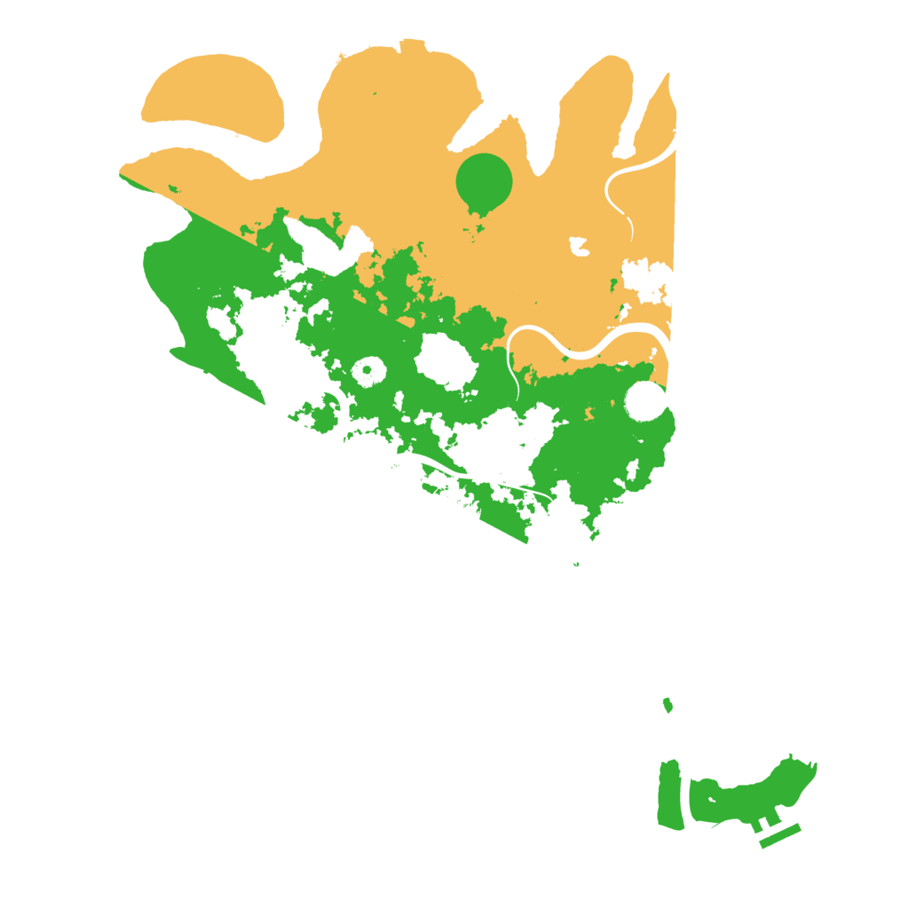 Biome Rust Map: Procedural Map, Size: 4250, Seed: 418538084