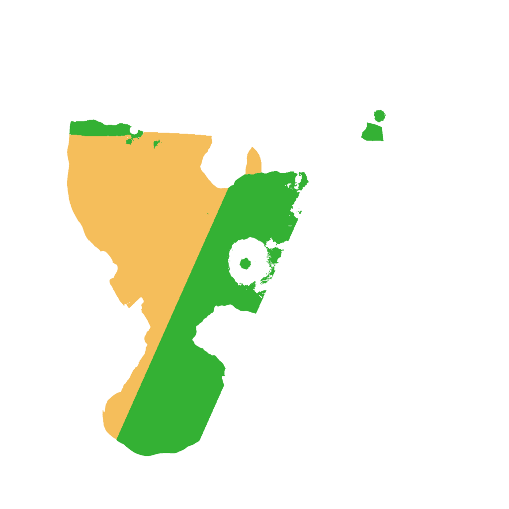 Biome Rust Map: Procedural Map, Size: 1750, Seed: 1445400717