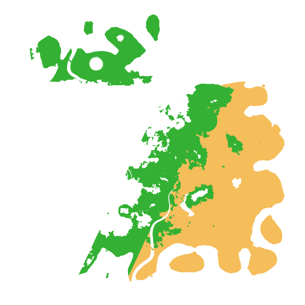 Biome Rust Map: Procedural Map, Size: 4000, Seed: 15131