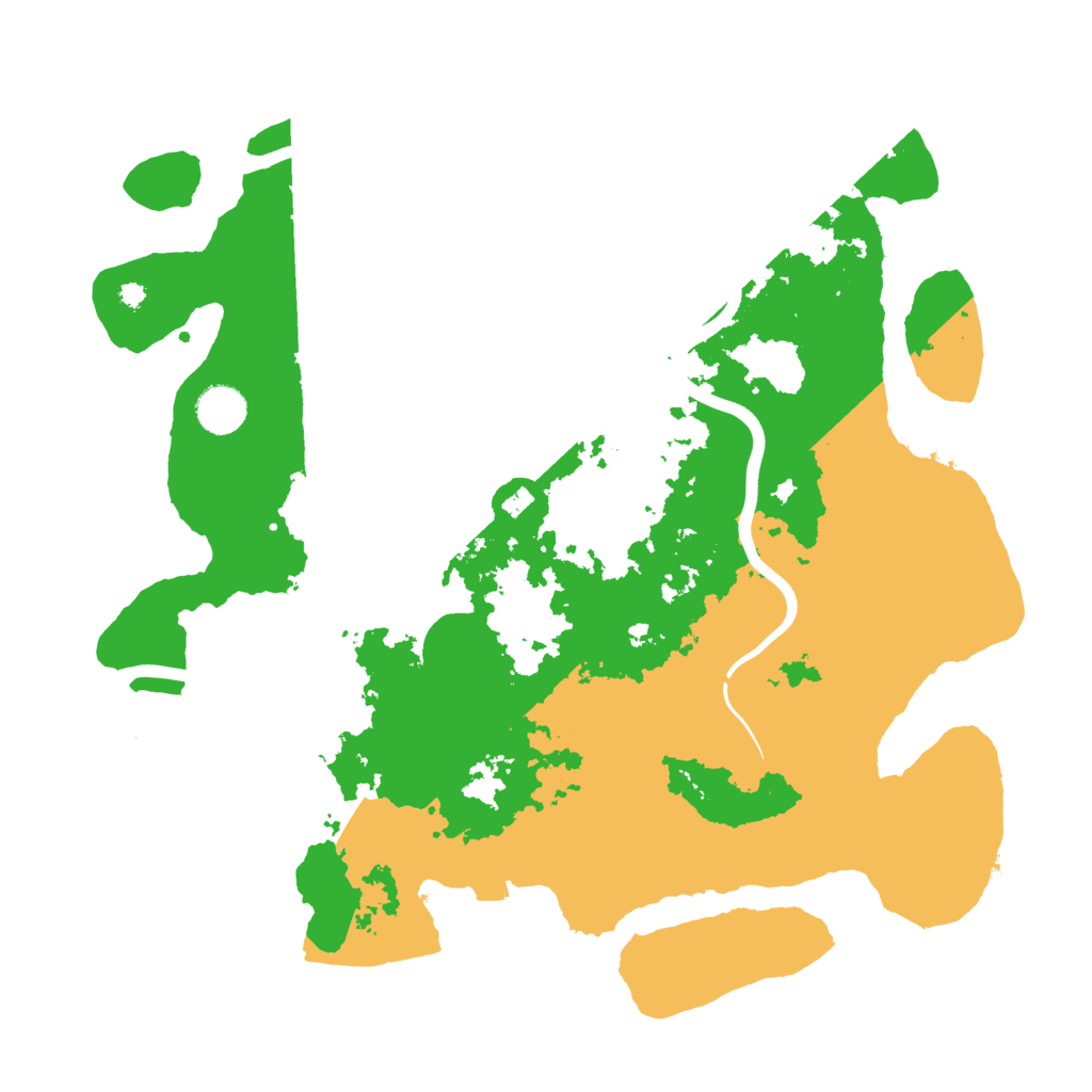 Biome Rust Map: Procedural Map, Size: 3900, Seed: 1323801832