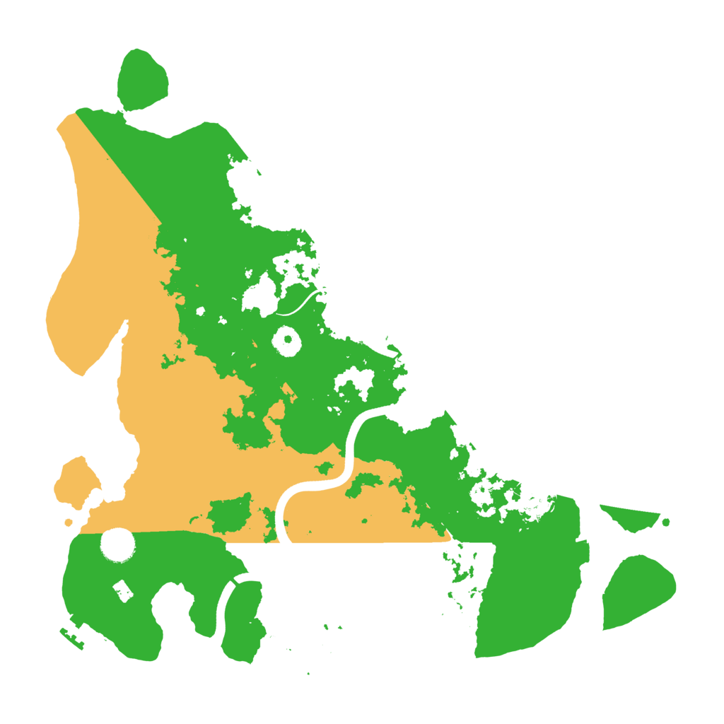 Biome Rust Map: Procedural Map, Size: 3750, Seed: 70929737