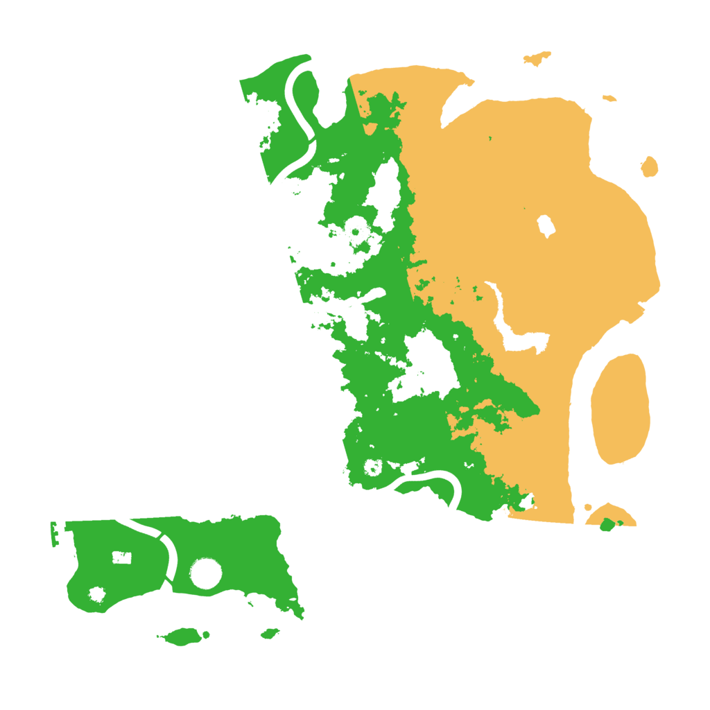 Biome Rust Map: Procedural Map, Size: 4000, Seed: 845708475
