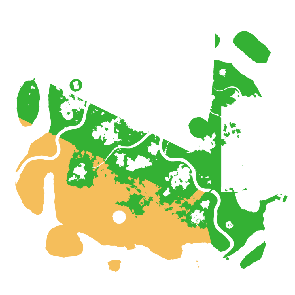 Biome Rust Map: Procedural Map, Size: 3950, Seed: 1615417630