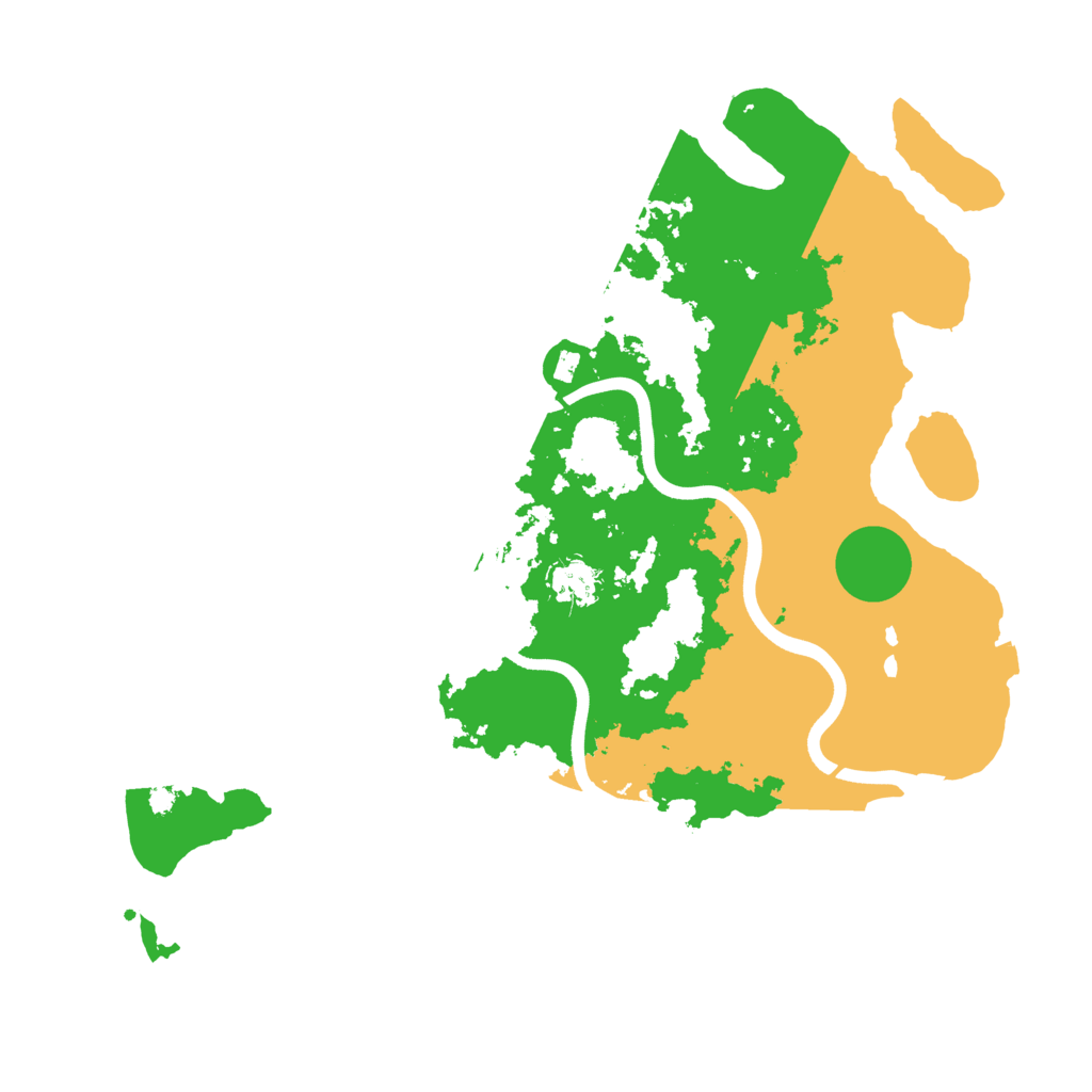 Biome Rust Map: Procedural Map, Size: 3800, Seed: 1262437387
