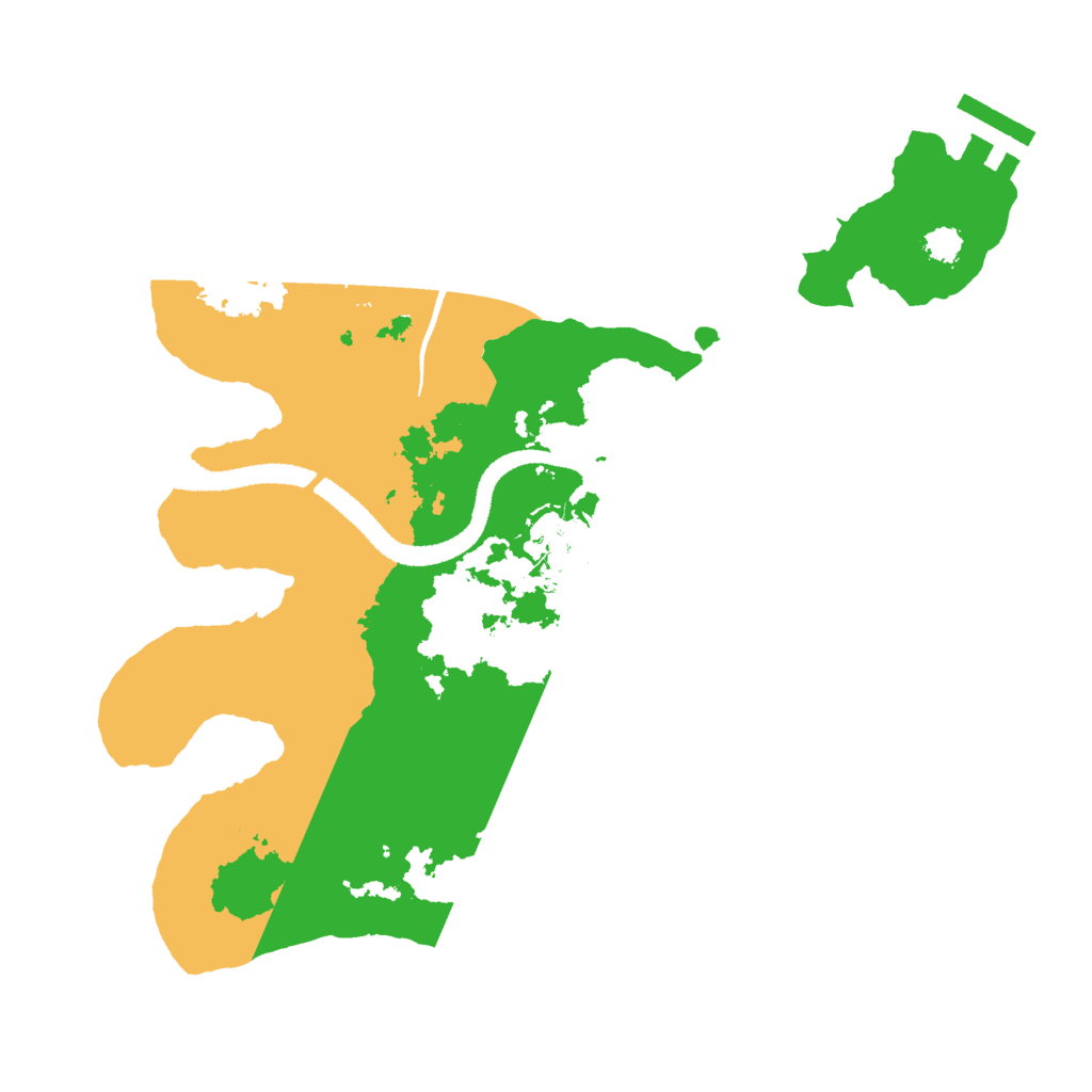 Biome Rust Map: Procedural Map, Size: 2700, Seed: 50506
