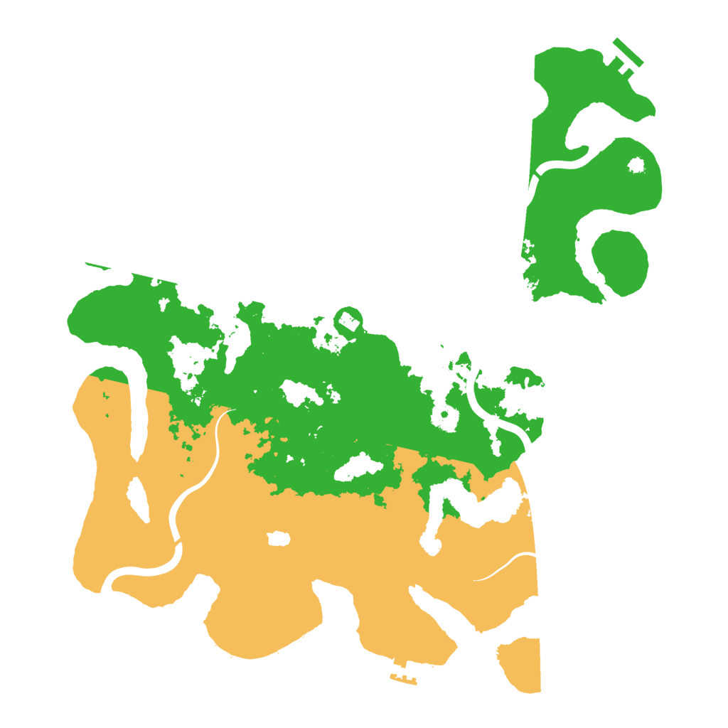 Biome Rust Map: Procedural Map, Size: 4000, Seed: 23826