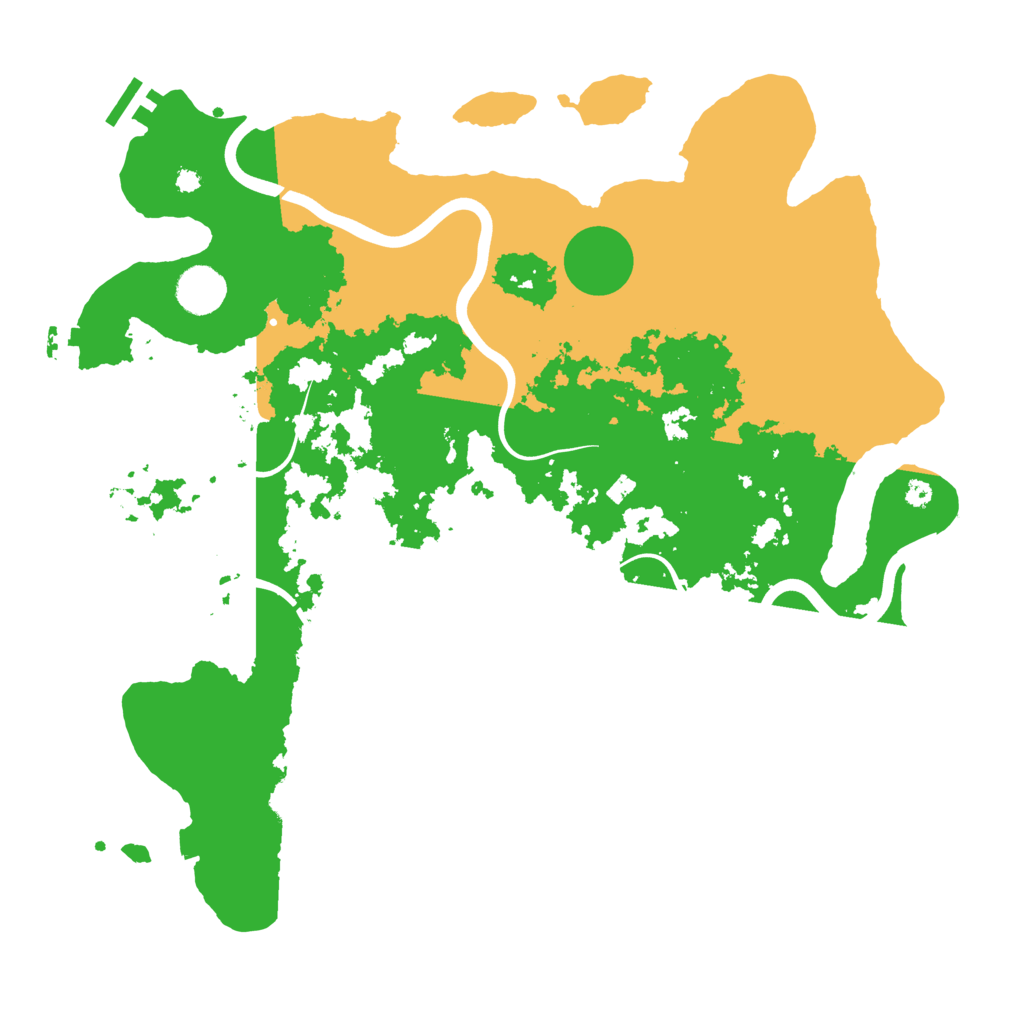 Biome Rust Map: Procedural Map, Size: 3900, Seed: 1882917376