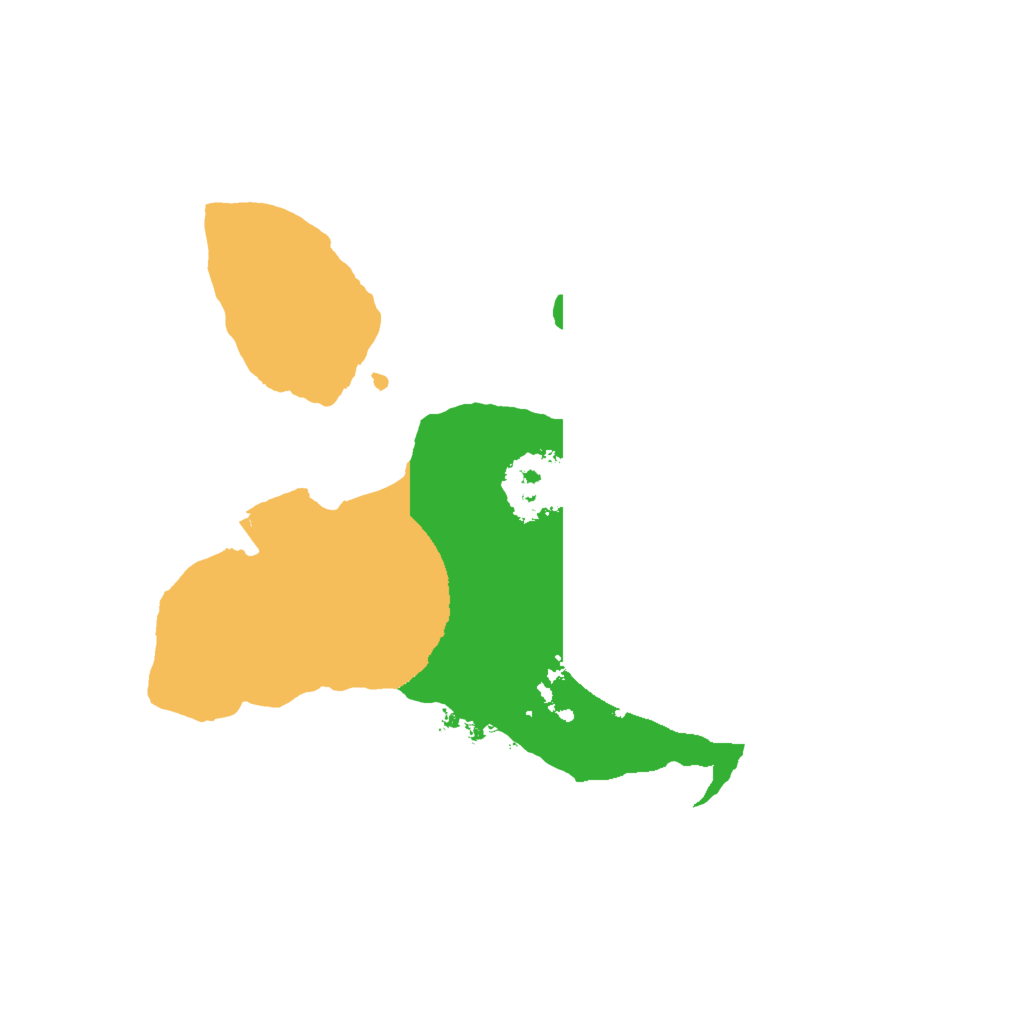 Biome Rust Map: Procedural Map, Size: 1600, Seed: 861655