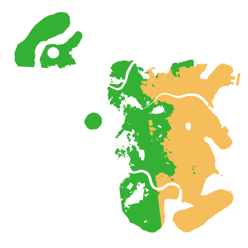 Biome Rust Map: Procedural Map, Size: 4000, Seed: 429371777