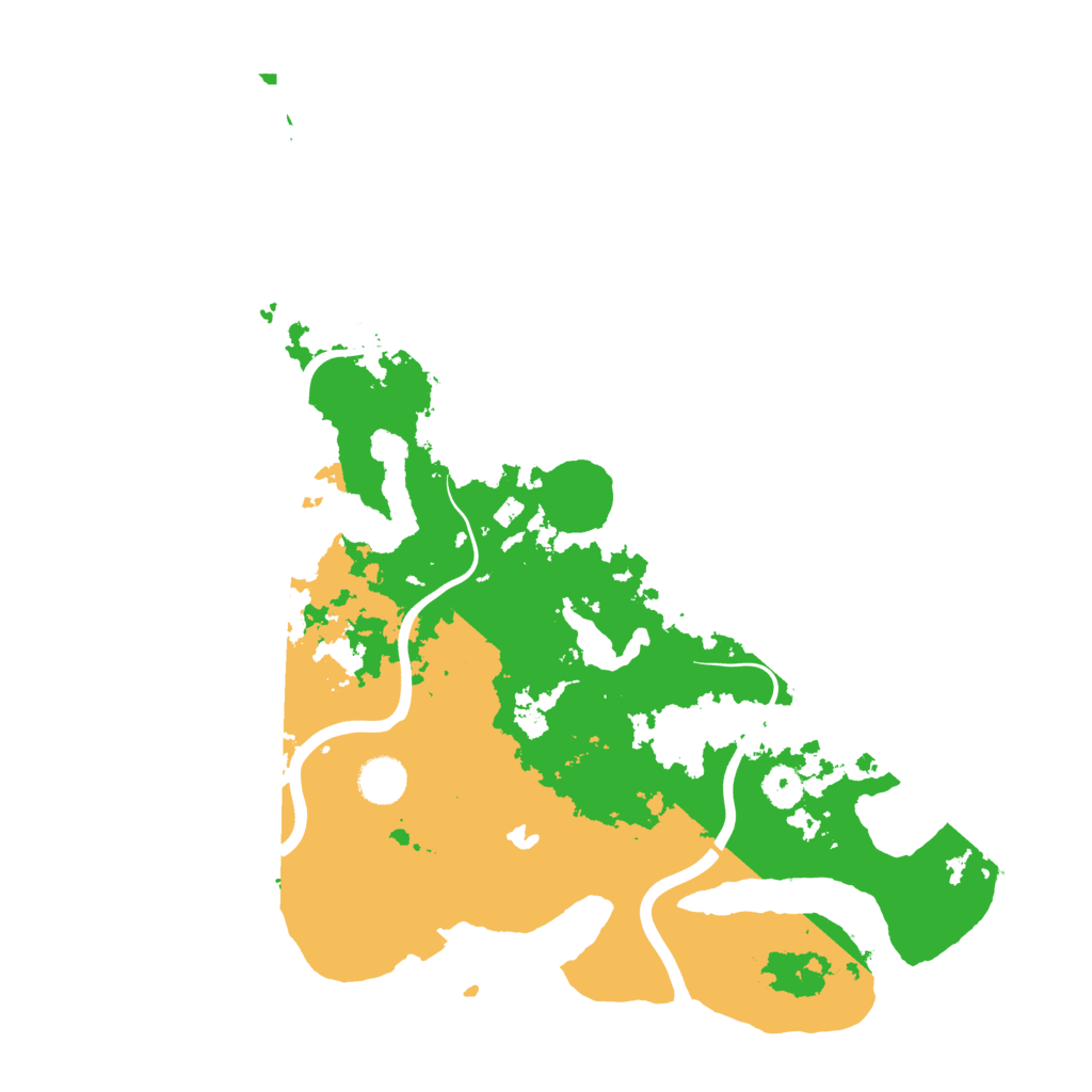 Biome Rust Map: Procedural Map, Size: 4000, Seed: 23486