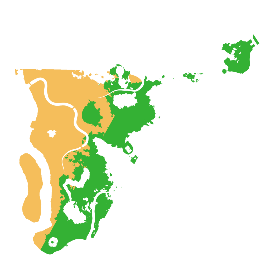 Biome Rust Map: Procedural Map, Size: 4250, Seed: 1456481576