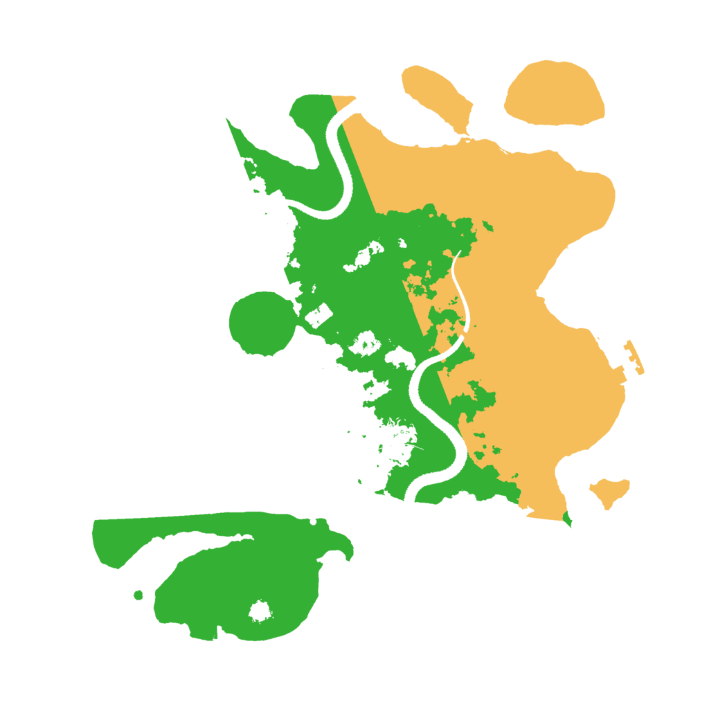 Biome Rust Map: Procedural Map, Size: 3000, Seed: 1127020277