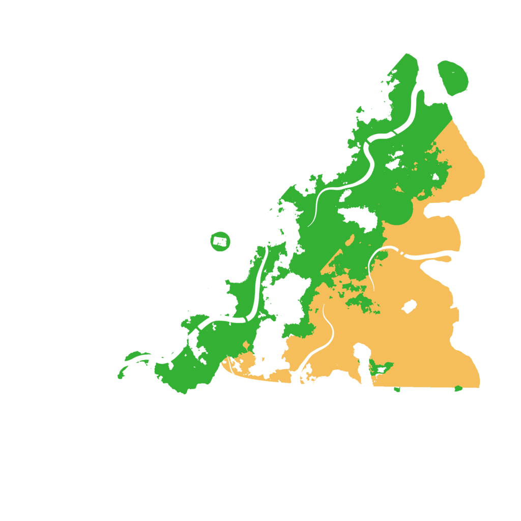 Biome Rust Map: Procedural Map, Size: 4250, Seed: 160892751