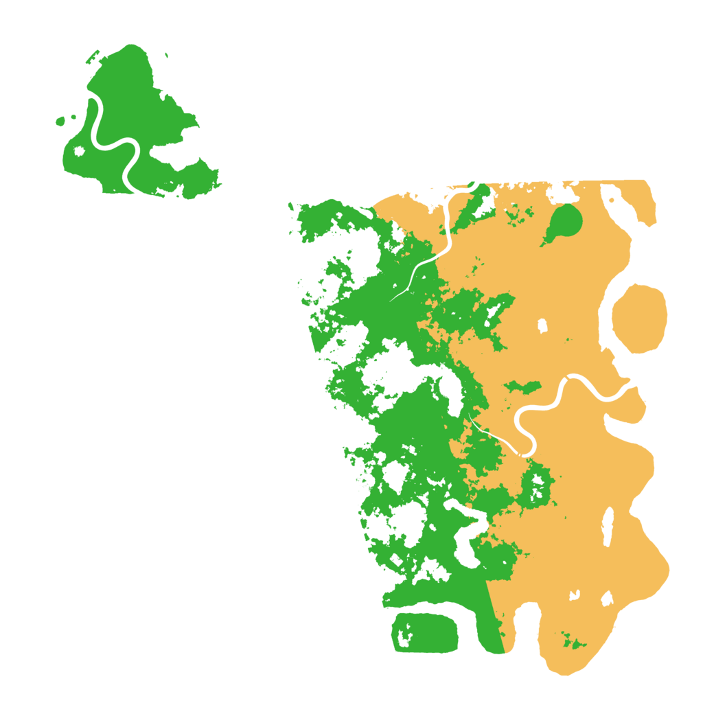 Biome Rust Map: Procedural Map, Size: 6000, Seed: 795994924