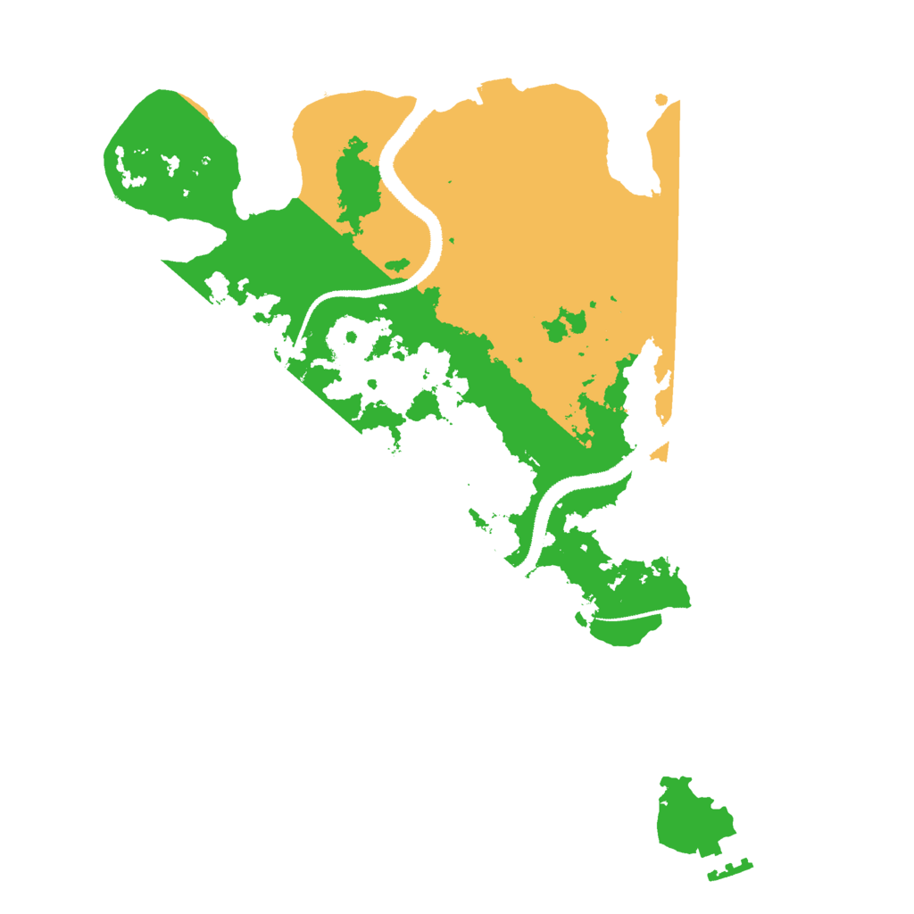 Biome Rust Map: Procedural Map, Size: 3000, Seed: 276068338