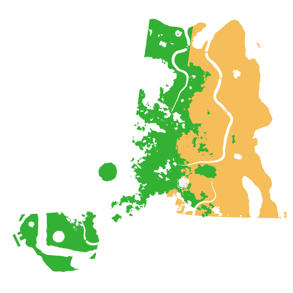 Biome Rust Map: Procedural Map, Size: 4500, Seed: 73164537