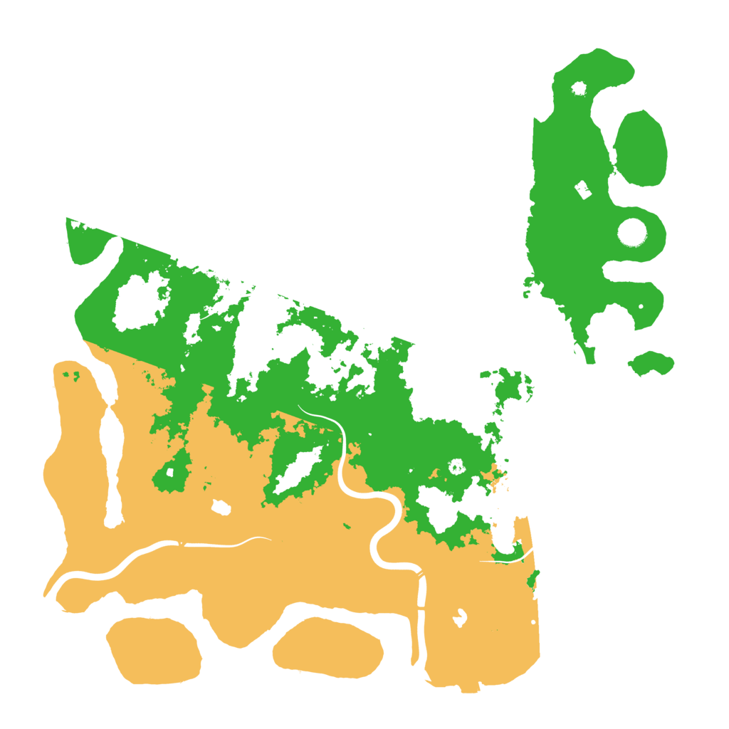 Biome Rust Map: Procedural Map, Size: 4500, Seed: 976249569