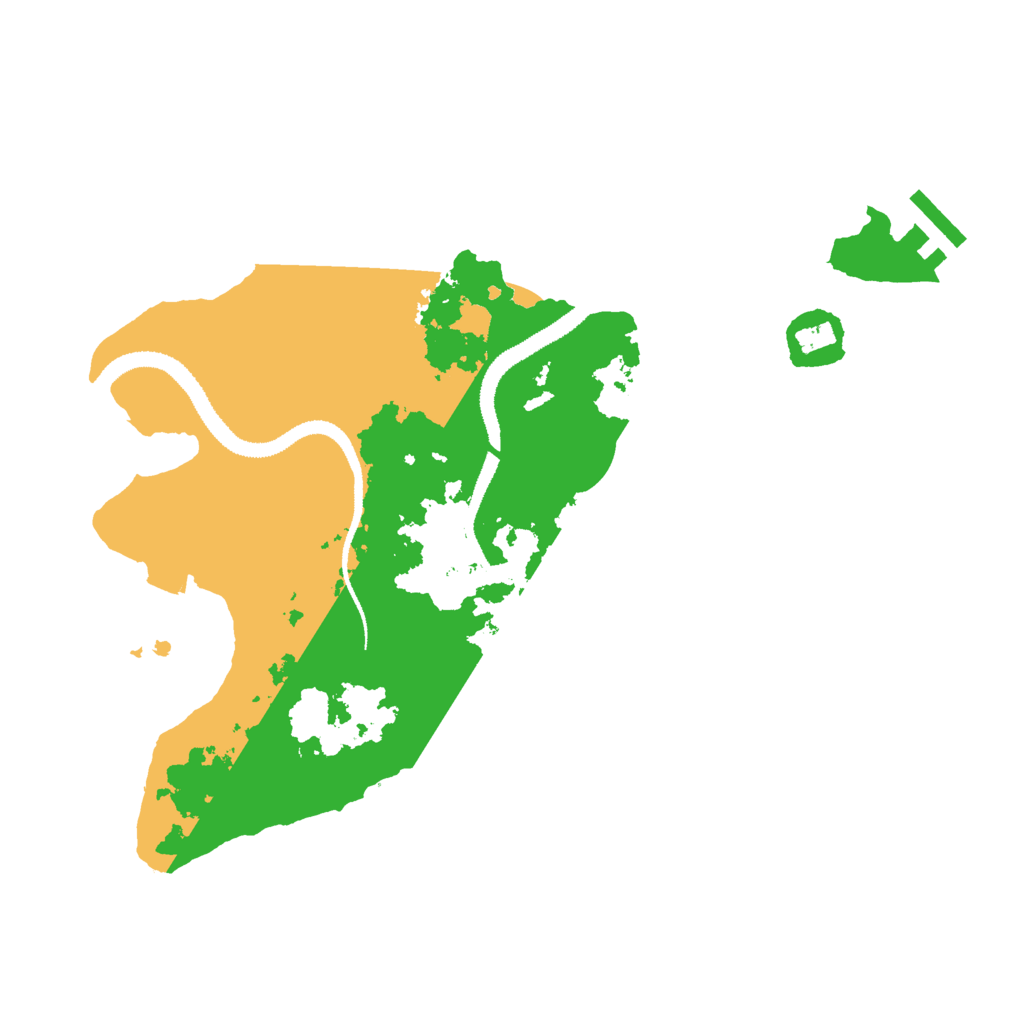 Biome Rust Map: Procedural Map, Size: 3000, Seed: 1724345424