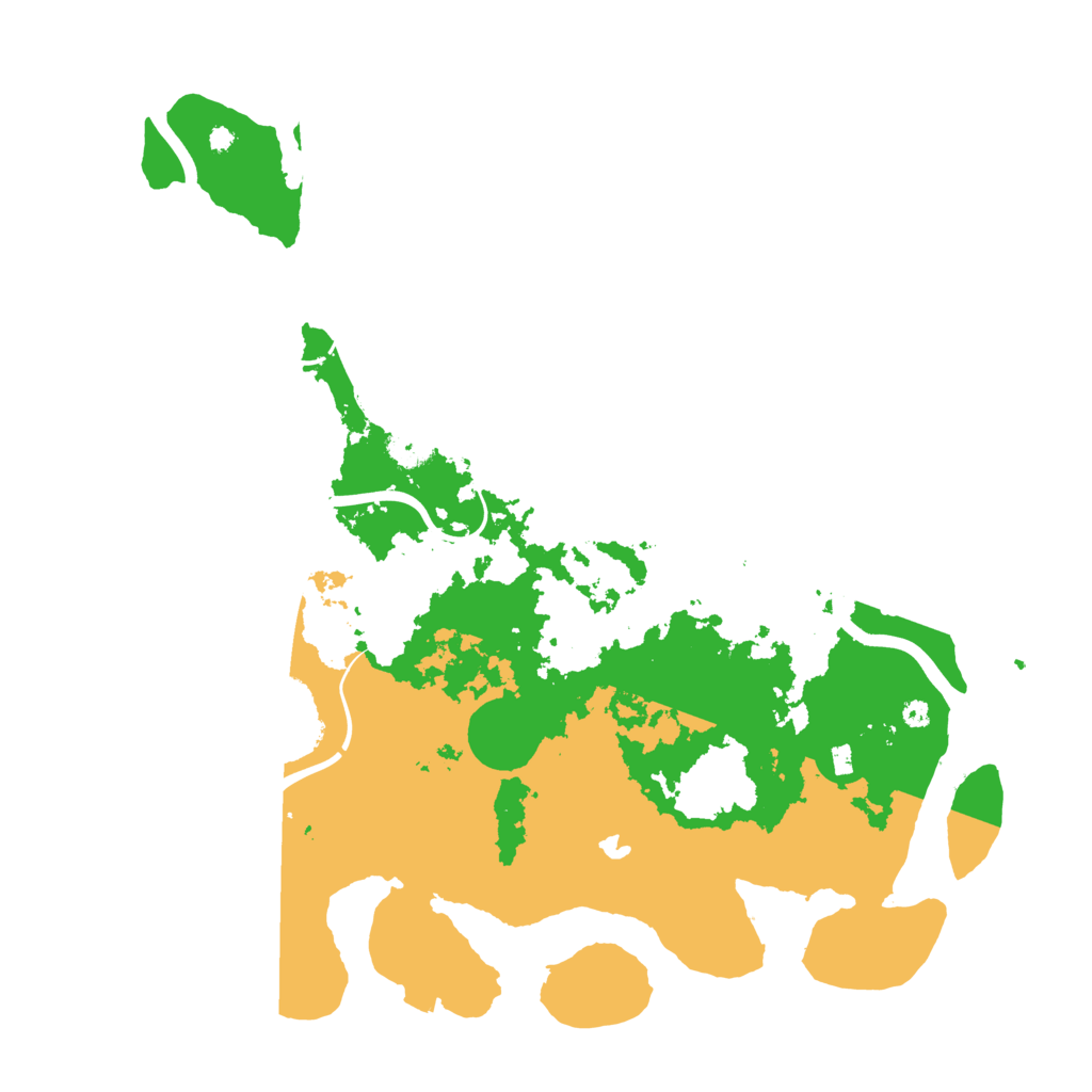 Biome Rust Map: Procedural Map, Size: 4000, Seed: 1116490842