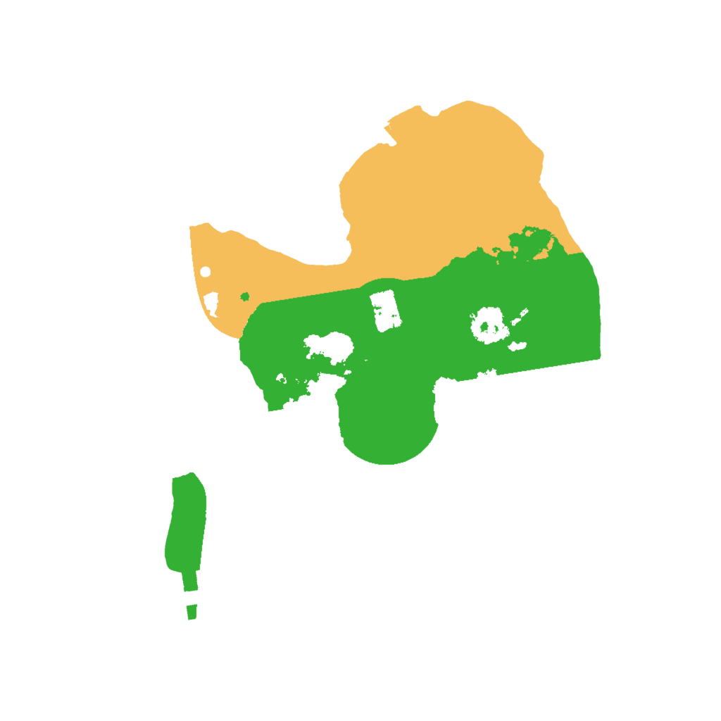 Biome Rust Map: Procedural Map, Size: 2000, Seed: 982304