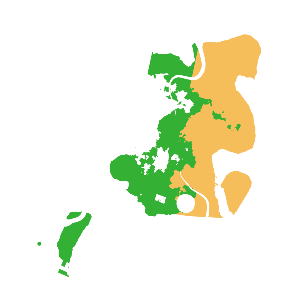 Biome Rust Map: Procedural Map, Size: 3000, Seed: 699845