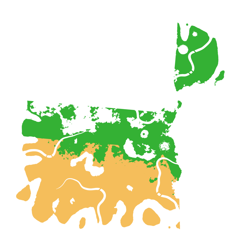 Biome Rust Map: Procedural Map, Size: 4500, Seed: 982396539