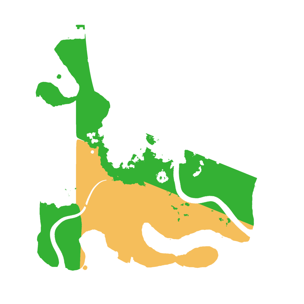 Biome Rust Map: Procedural Map, Size: 2700, Seed: 69