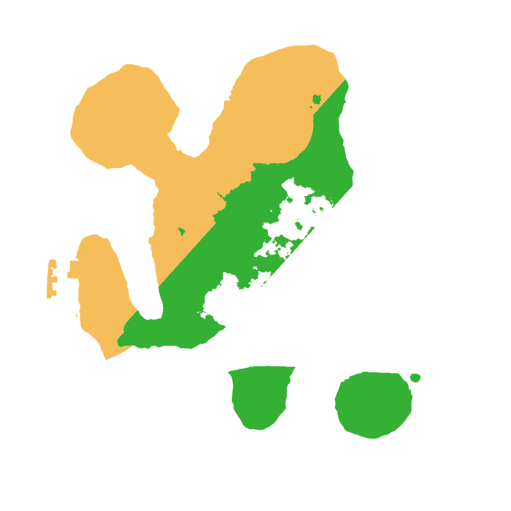 Biome Rust Map: Procedural Map, Size: 2000, Seed: 649554992