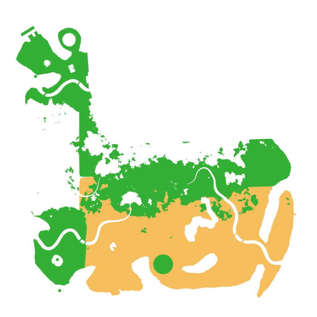 Biome Rust Map: Procedural Map, Size: 4250, Seed: 559389736