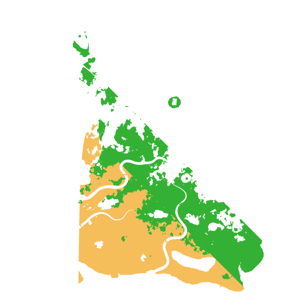 Biome Rust Map: Procedural Map, Size: 4800, Seed: 1466140983