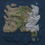 Thumbnail Rust Map: Procedural Map, Size: 3750, Seed: 799243420, 14 Monuments