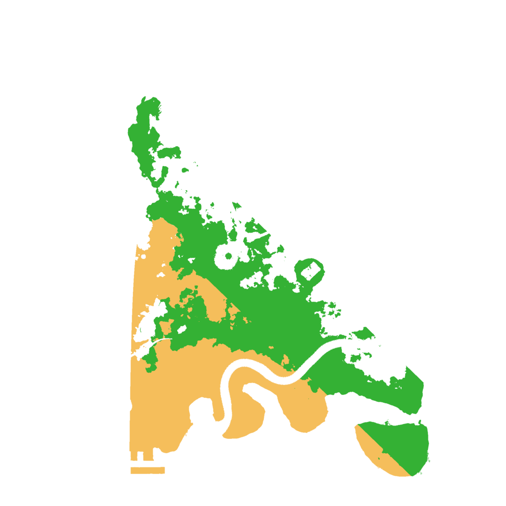 Biome Rust Map: Procedural Map, Size: 3000, Seed: 852852