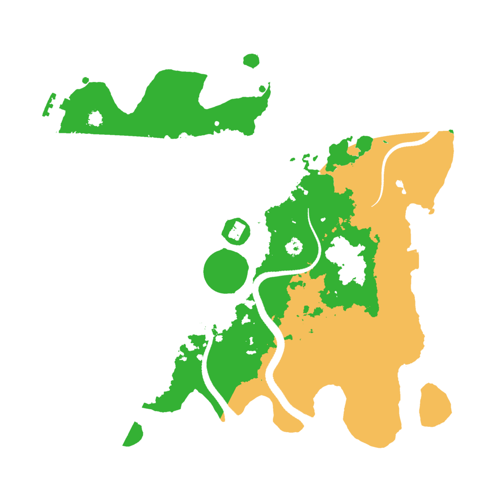 Biome Rust Map: Procedural Map, Size: 3007, Seed: 12354