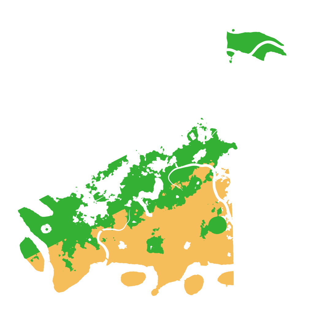 Biome Rust Map: Procedural Map, Size: 4800, Seed: 976200443