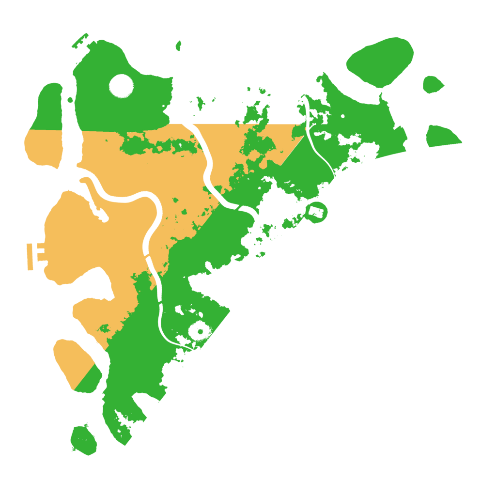 Biome Rust Map: Procedural Map, Size: 3750, Seed: 43188781