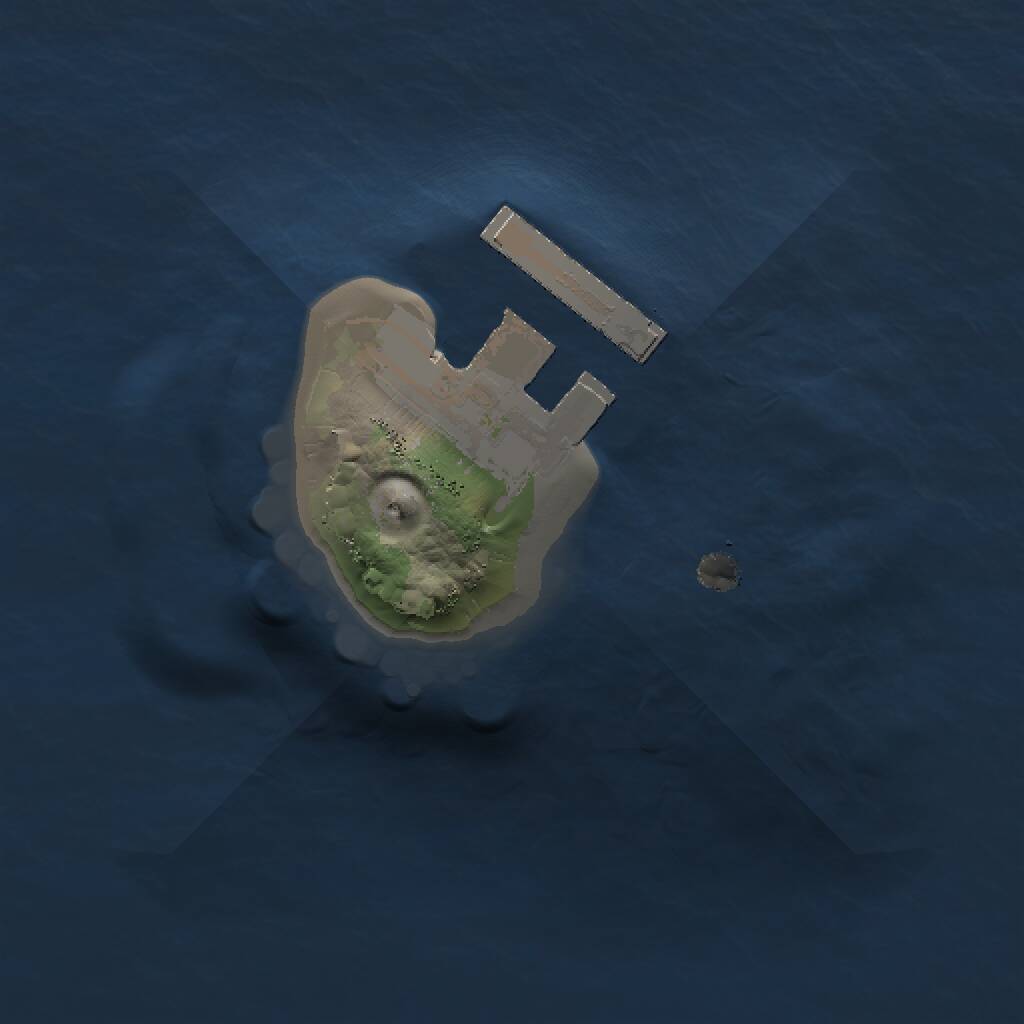 Rust Map: Procedural Map, Size: 1000, Seed: 1600204890, 2 Monuments