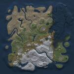 Thumbnail Rust Map: Procedural Map, Size: 4250, Seed: 845988737, 14 Monuments