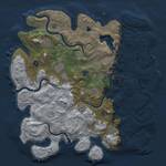 Thumbnail Rust Map: Procedural Map, Size: 4250, Seed: 1272170190, 14 Monuments