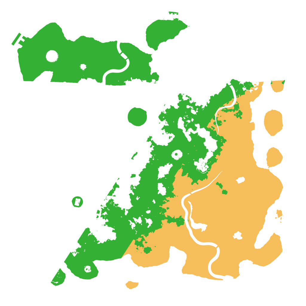 Biome Rust Map: Procedural Map, Size: 4500, Seed: 206162856