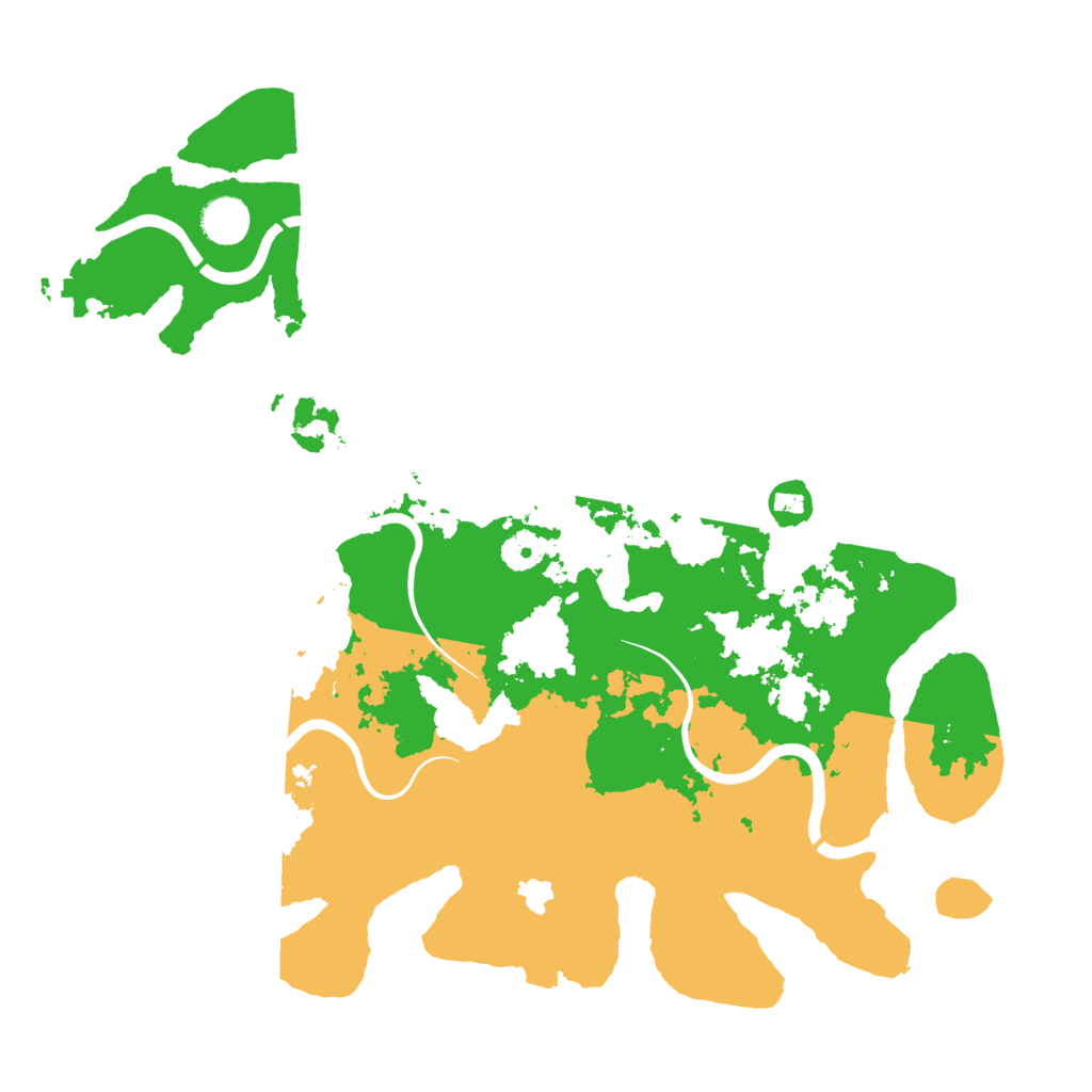Biome Rust Map: Procedural Map, Size: 4000, Seed: 10101994