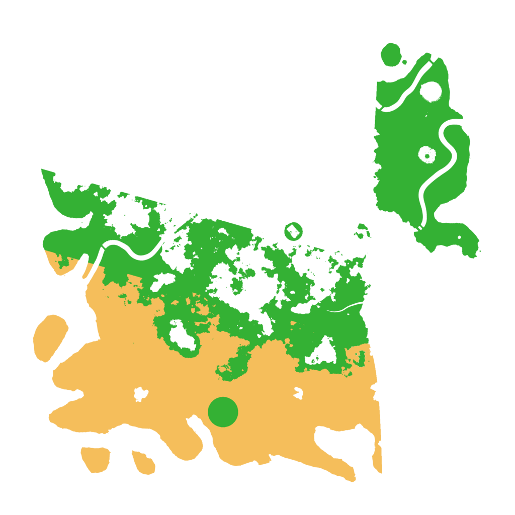 Biome Rust Map: Procedural Map, Size: 4500, Seed: 611783714